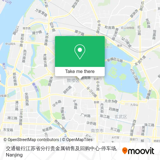 交通银行江苏省分行贵金属销售及回购中心-停车场 map