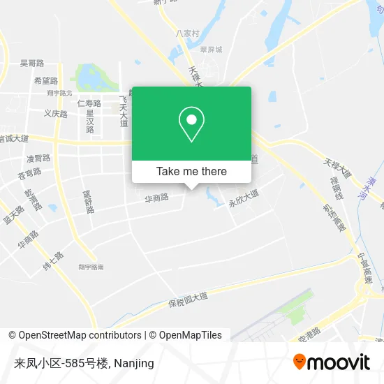 来凤小区-585号楼 map