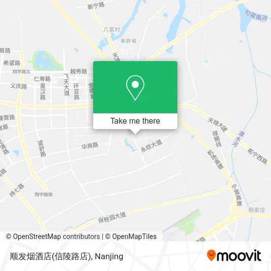 顺发烟酒店(信陵路店) map
