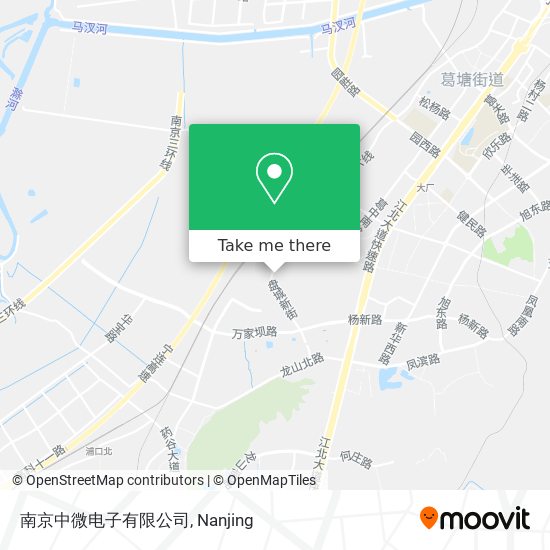 南京中微电子有限公司 map