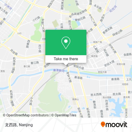 龙西路 map