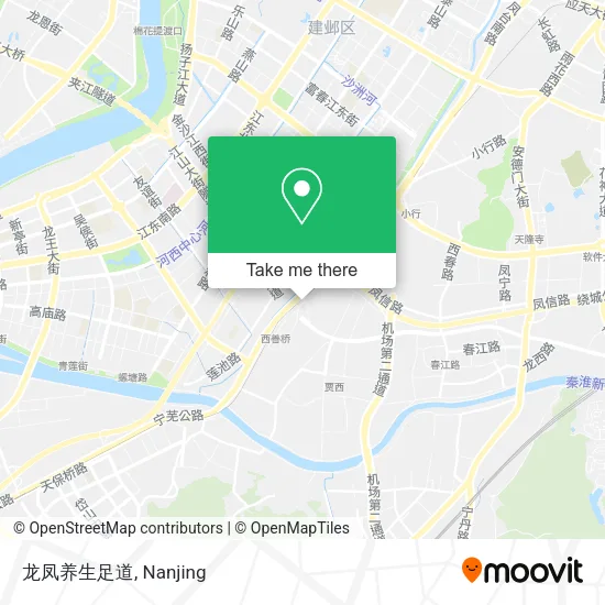 龙凤养生足道 map