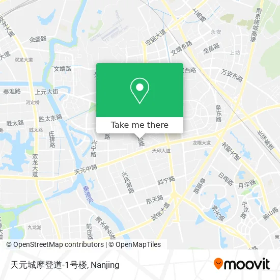 天元城摩登道-1号楼 map