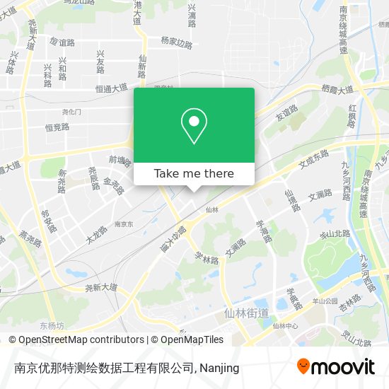 南京优那特测绘数据工程有限公司 map