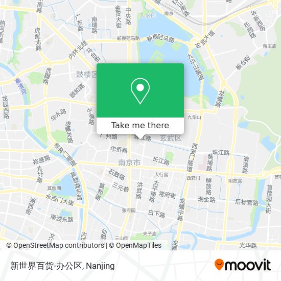 新世界百货-办公区 map