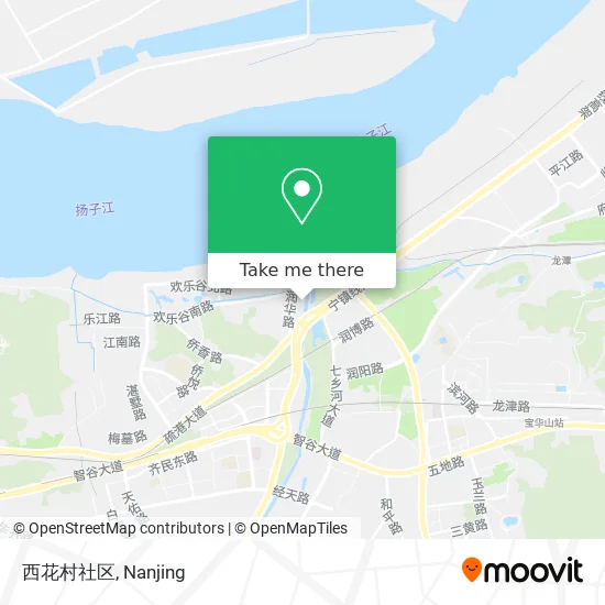 西花村社区 map