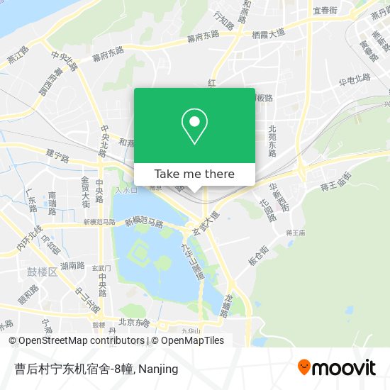 曹后村宁东机宿舍-8幢 map