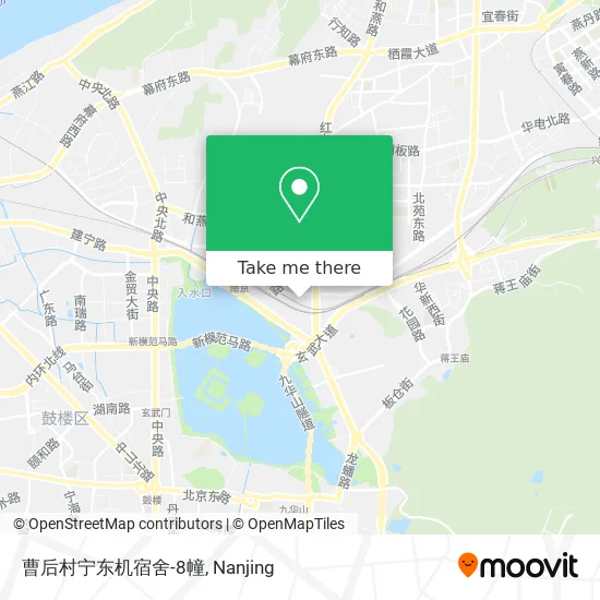 曹后村宁东机宿舍-8幢 map