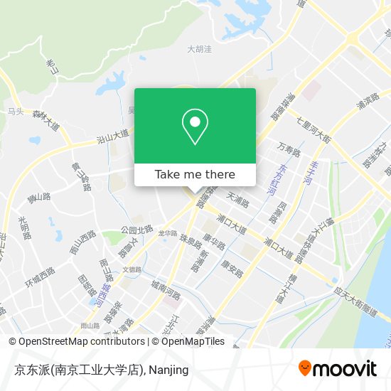 京东派(南京工业大学店) map