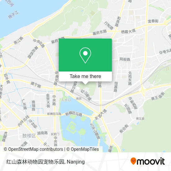 红山森林动物园宠物乐园 map
