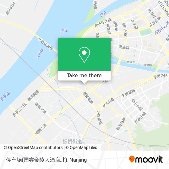 停车场(国睿金陵大酒店北) map