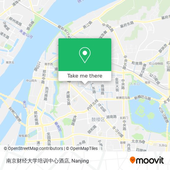 南京财经大学培训中心酒店 map