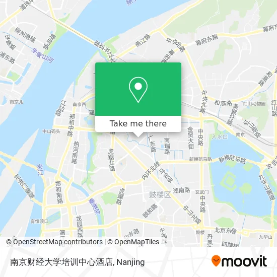 南京财经大学培训中心酒店 map