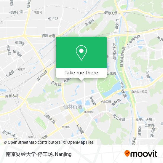 南京财经大学-停车场 map
