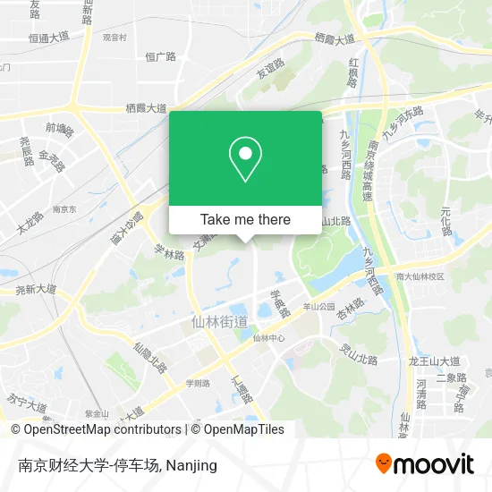 南京财经大学-停车场 map