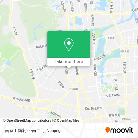 南京卫岗乳业-南二门 map