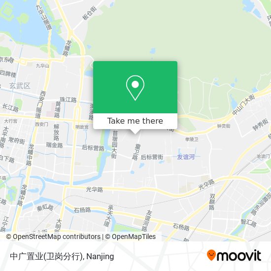 中广置业(卫岗分行) map