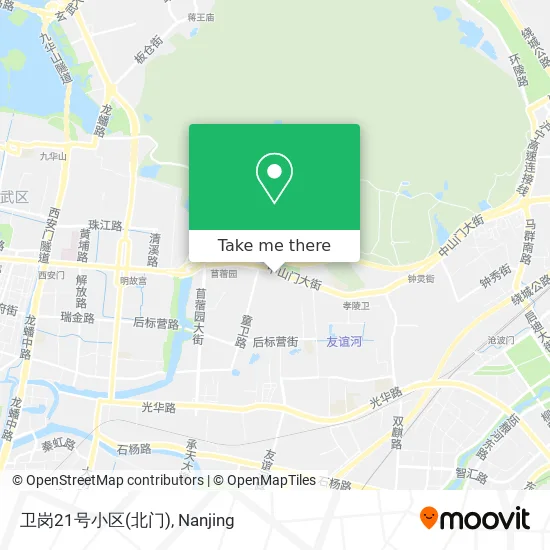 卫岗21号小区(北门) map