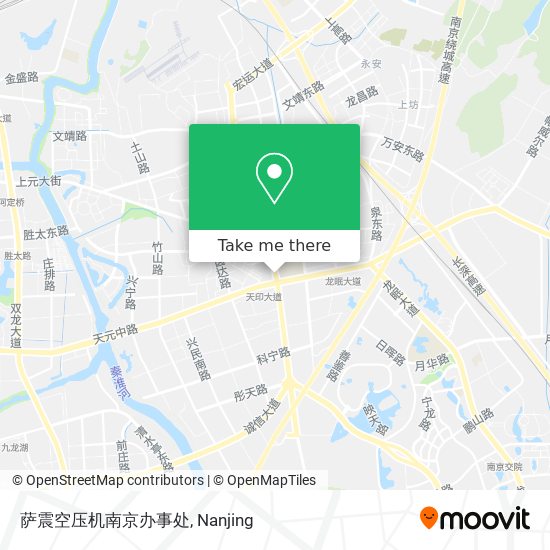 萨震空压机南京办事处 map