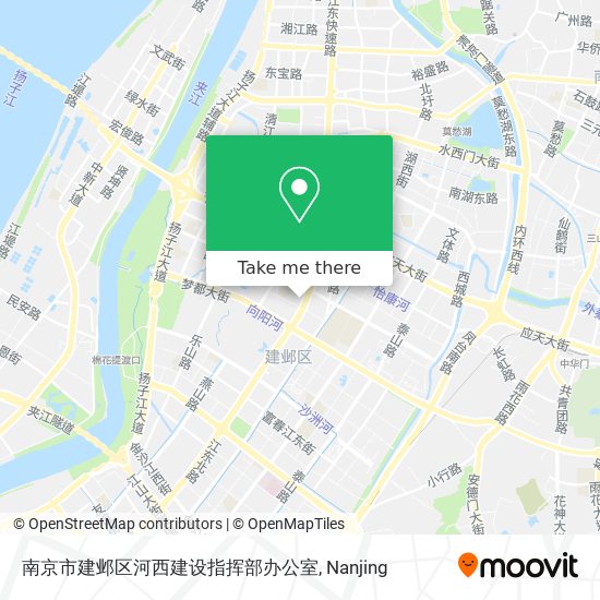 南京市建邺区河西建设指挥部办公室 map