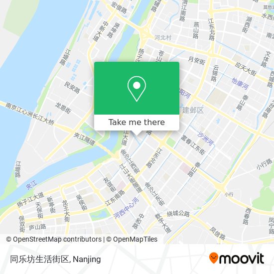 同乐坊生活街区 map