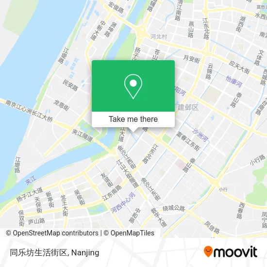 同乐坊生活街区 map