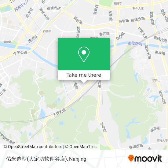 佑米造型(大定坊软件谷店) map