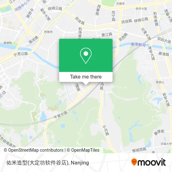 佑米造型(大定坊软件谷店) map