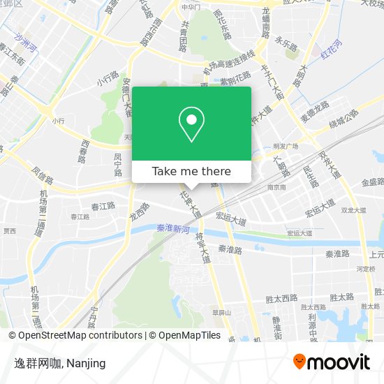 逸群网咖 map