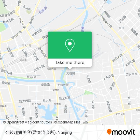 金陵超妍美容(爱秦湾会所) map