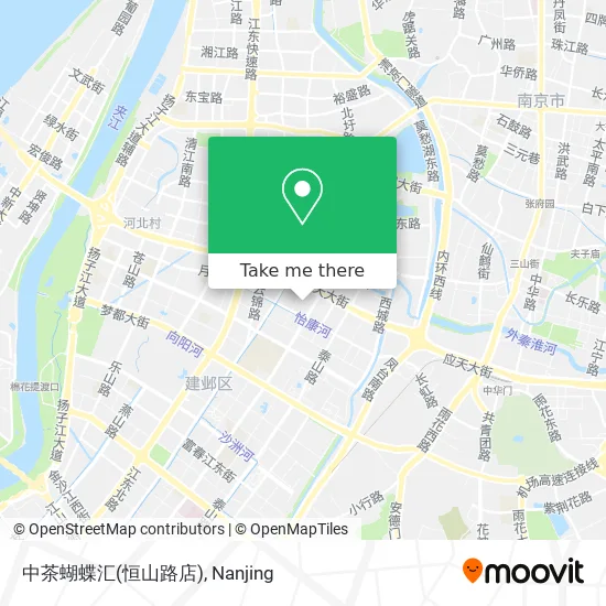 中茶蝴蝶汇(恒山路店) map