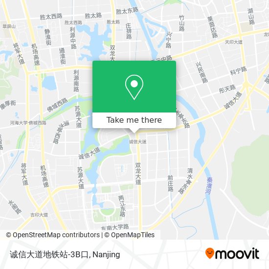 诚信大道地铁站-3B口 map