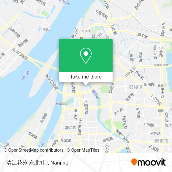 清江花苑-东北1门 map