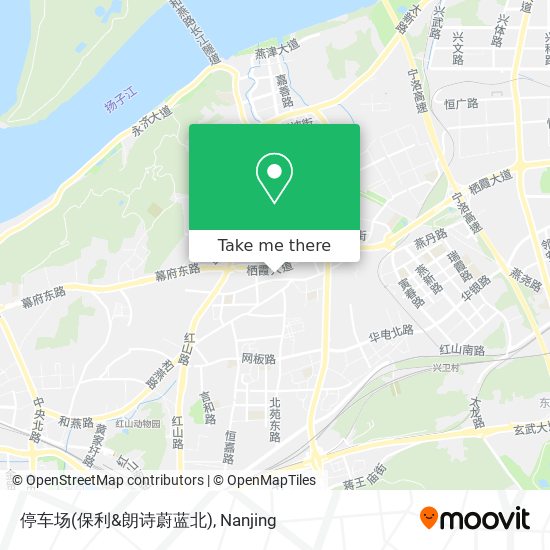 停车场(保利&朗诗蔚蓝北) map