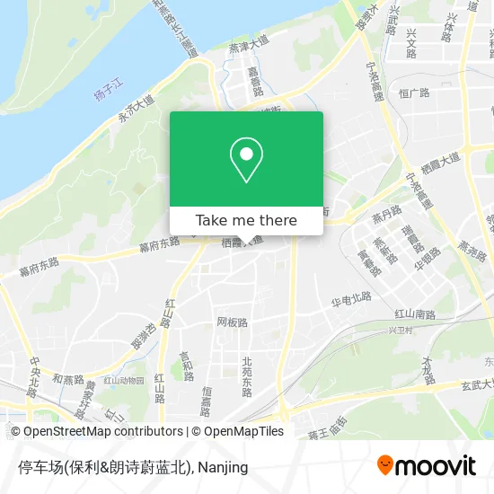 停车场(保利&朗诗蔚蓝北) map