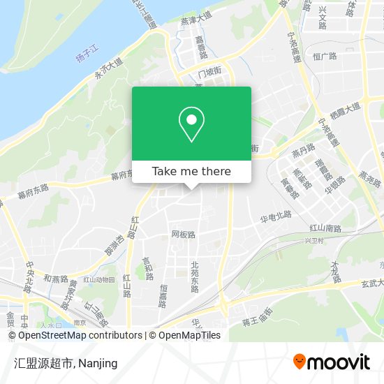 汇盟源超市 map