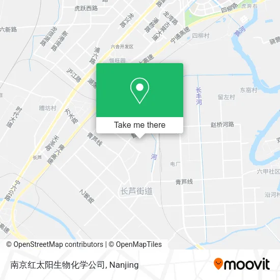 南京红太阳生物化学公司 map