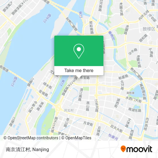 南京清江村 map