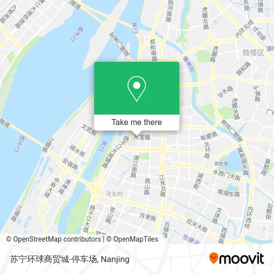 苏宁环球商贸城-停车场 map