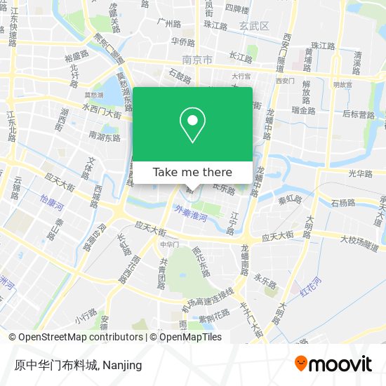 原中华门布料城 map
