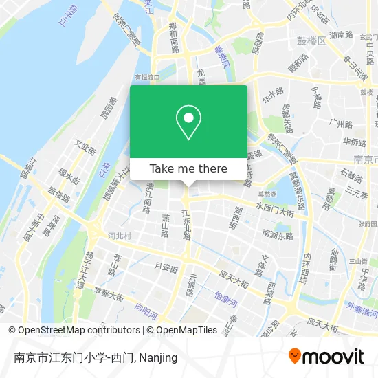 南京市江东门小学-西门 map