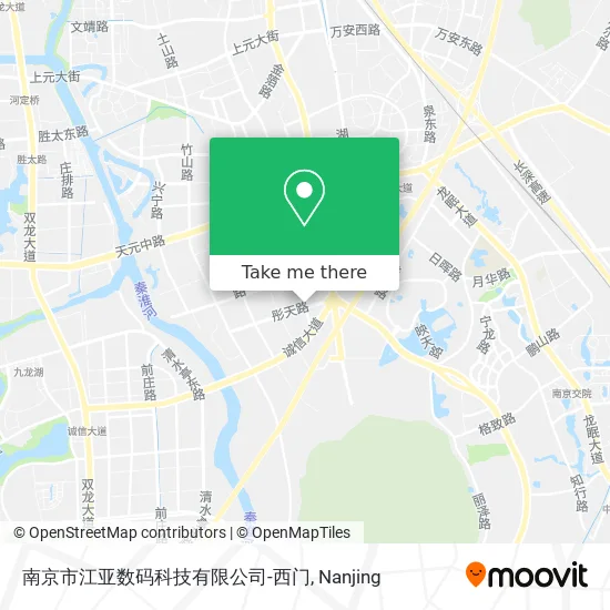 南京市江亚数码科技有限公司-西门 map