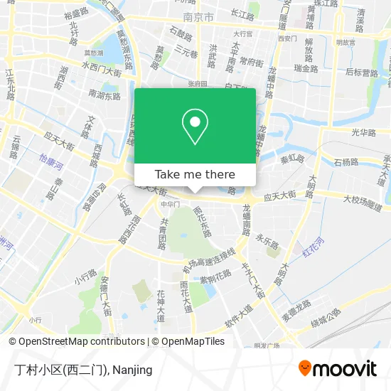 丁村小区(西二门) map