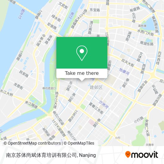 南京苏体尚斌体育培训有限公司 map