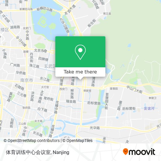 体育训练中心会议室 map