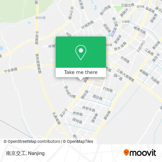 南京交工 map