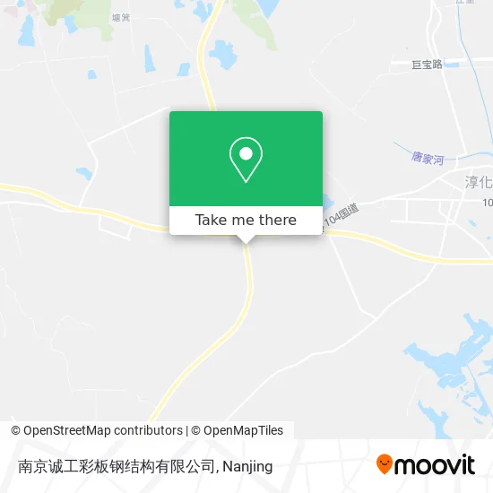 南京诚工彩板钢结构有限公司 map