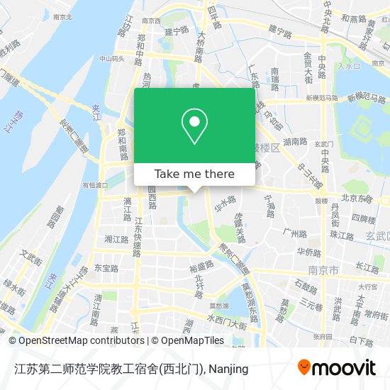 江苏第二师范学院教工宿舍(西北门) map