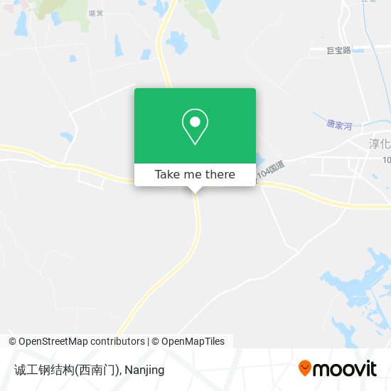 诚工钢结构(西南门) map