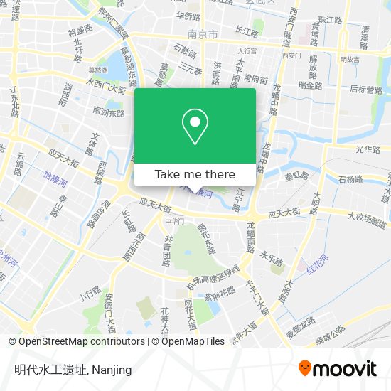 明代水工遗址 map